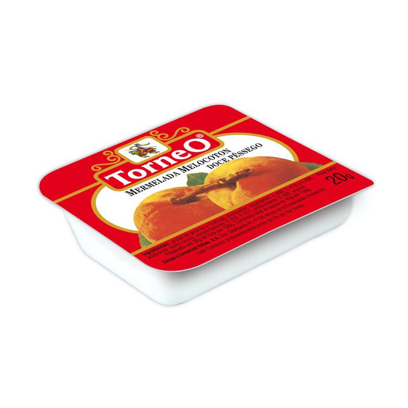 MERMELADA MELOCOTÓN EN PORCIONES CAJA 336un 15g